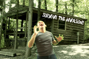 survive the invasion of zombies!
